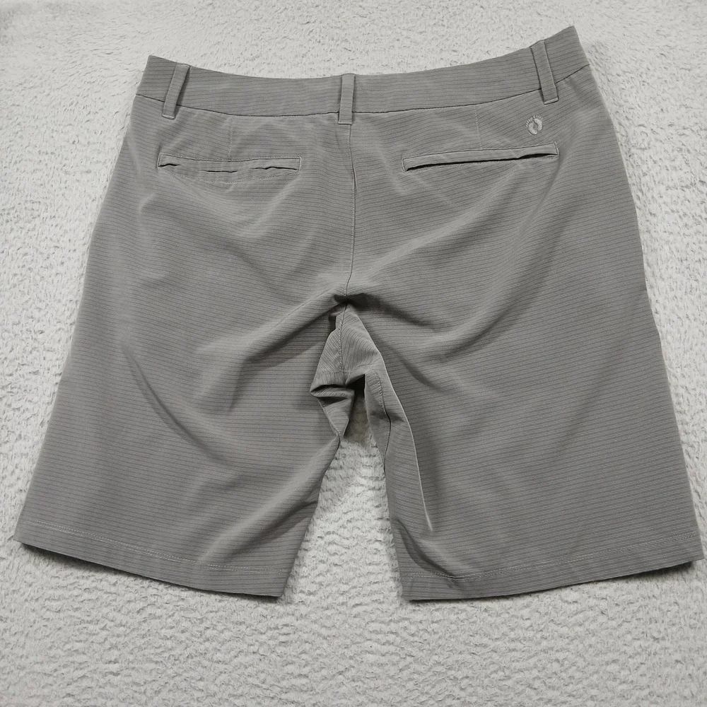 Hang Ten‎ Performance Shorts Mens 36 Gray Hybrid Golf Board Walkshorts Stripe